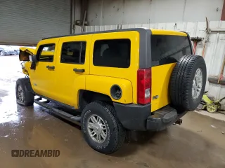 2006 Hummer H3 with VIN 5GTDN136968303676, listed as a Copart auction lot 81700064 with 93,742 mi miles and Salvage Title. Bid and sale history available at DreamBid. Image 2.