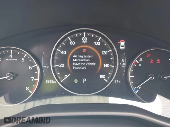 2025 Mazda 3 S Select Sport with VIN JM1BPABM0S1775096, listed as a IAAI auction lot 41744714 with 1,543 mi miles and . Bid and sale history available at DreamBid. Image 7.