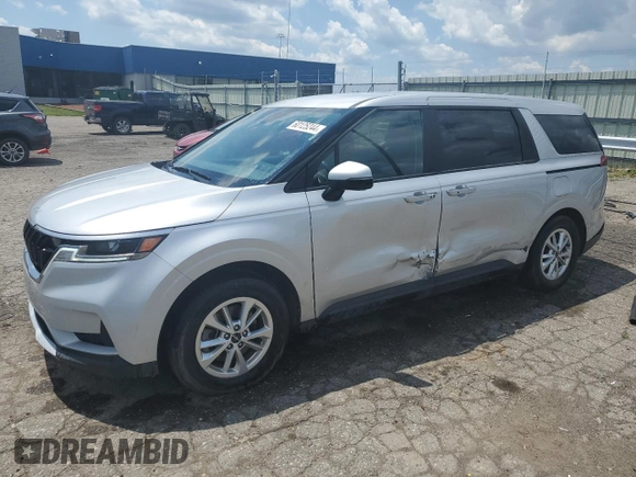 2023 Kia Carnival LX with VIN KNDNB4H30P6265160, listed as a Copart auction lot 60125244 with 30,951 mi miles and Non Repairable. Bid and sale history available at carsss.com. Image 1.