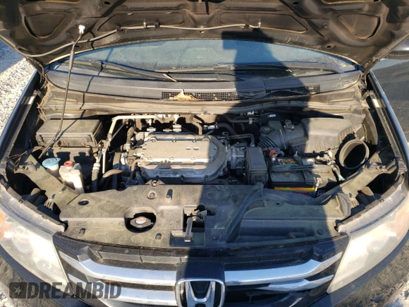 2017 Honda Odyssey EX-L with VIN 5FNRL5H69HB015808, listed as a Copart auction lot 50824895 with 158,934 mi miles and Clean Title. Bid and sale history available at DreamBid. Image 12.