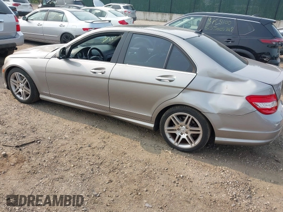 2008 Mercedes-Benz C 350 Sport with VIN WDDGF56XX8F141980, listed as a IAAI auction lot 42360641 with 119,193 mi miles and . Bid and sale history available at DreamBid. Image 3.