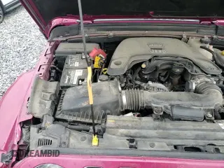 2021 Jeep Wrangler Unlimited Sahara High Altitude with VIN 1C4HJXEG6MW861359, listed as a Copart auction lot 81632715 with 56,417 mi miles and Salvage title. Bid and sale history available at DreamBid. Image 15.