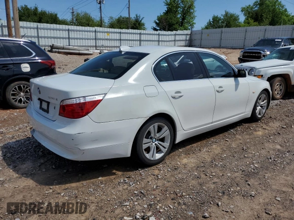 2009 BMW 5 Series 528i with VIN WBANU53579C120532, listed as a Copart auction lot 54745385 with 200,789 mi miles and Clean Title. Bid and sale history available at carsss.com. Image 3.