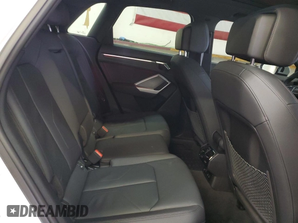 2024 Audi Q3 S line Premium Plus with VIN WA1EECF3XR1205174, listed as a Copart auction lot 88535095 with 1,174 mi miles and Salvage title. Bid and sale history available at DreamBid. Image 10.