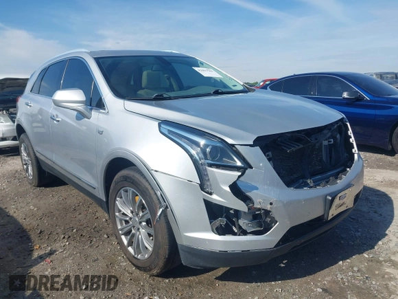 2017 Cadillac XT5 Luxury FWD z VIN 1GYKNBRS3HZ223077, wystawiony jako IAAI lot #42091584 z przebiegiem 154 664 mil mil oraz . Historia ofert i sprzedaży dostępna na DreamBid. Obrazek 1.