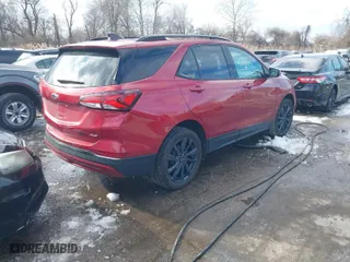 2022 Chevrolet Equinox RS with VIN 2GNAXWEV4N6106528, listed as a IAAI auction lot 41247140 with 45,216 mi miles. Bid and sale history available at carsss.com. Image 4.