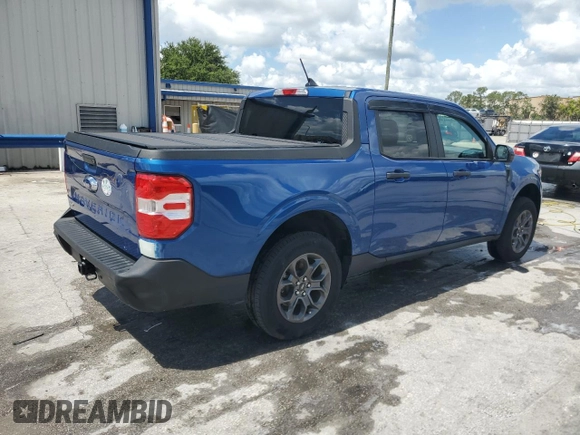 2024 Ford Maverick XLT with VIN 3FTTW8H37RRA63473, listed as a Copart auction lot 61185685 with 15,535 mi miles and Salvage title. Bid and sale history available at DreamBid. Image 3.