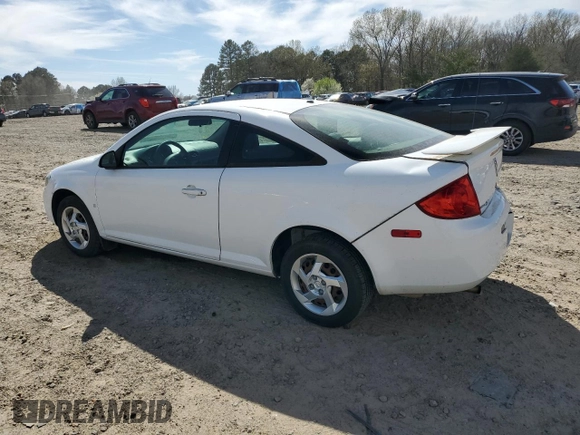 2008 Pontiac G5 with VIN 1G2AL18F087323479, listed as a Copart auction lot 49715525 with 51,325 mi miles and Salvage Title. Bid and sale history available at carsss.com. Image 2.