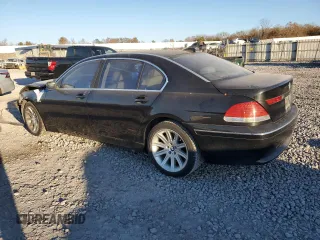 2003 BMW 7 Series 745Li with VIN WBAGN63453DS45114, listed as a Copart auction lot 82700834 with 182,998 mi miles and Salvage Title. Bid and sale history available at carsss.com. Image 2.