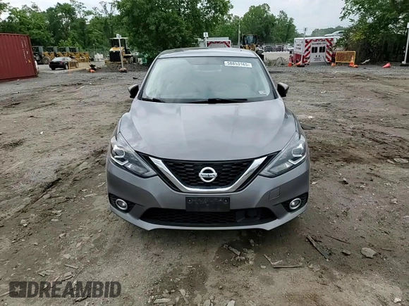 2017 Nissan Sentra SR with VIN 3N1AB7AP9HY237576, listed as a Copart auction lot 58853165 with 93,720 mi miles and Salvage title. Bid and sale history available at DreamBid. Image 13.