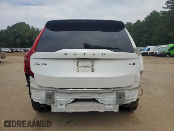 2017 Volvo XC90 R-Design with VIN YV4A22PM7H1139578, listed as a Copart auction lot 68878724 with 86,571 mi miles and Salvage Title. Bid and sale history available at carsss.com. Image 6.
