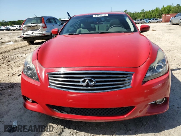 2012 Infiniti G37 Coupe Journey with VIN JN1CV6EK5CM423748, listed as a Copart auction lot 52423765 with 104,852 mi miles and Salvage Title. Bid and sale history available at carsss.com. Image 5.