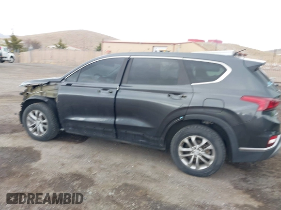 2020 Hyundai Santa Fe SE with VIN 5NMS2CAD4LH218257, listed as a IAAI auction lot 41221205 with 61,722 mi miles. Bid and sale history available at carsss.com. Image 15.