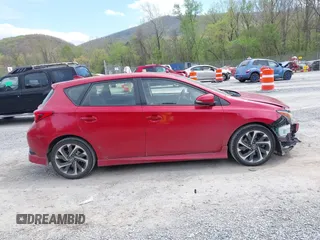2018 Toyota Corolla iM with VIN JTNKARJE7JJ573943, listed as a IAAI auction lot 42080333 with 99,860 mi miles. Bid and sale history available at carsss.com. Image 13.