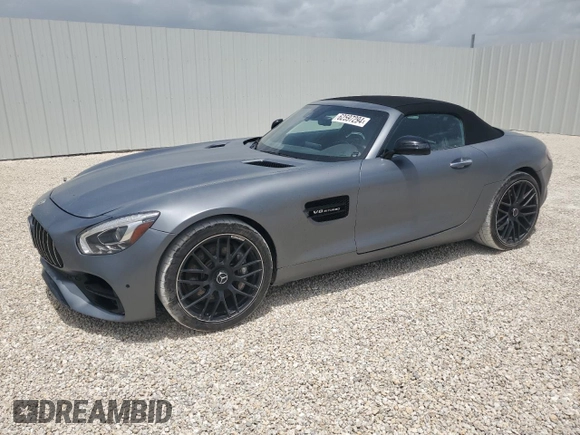 2018 Mercedes-Benz AMG GT AMG GT with VIN WDDYK7HA6JA019527, listed as a Copart auction lot 62597294 with 31,701 mi miles and Salvage title. Bid and sale history available at DreamBid. Image 1.