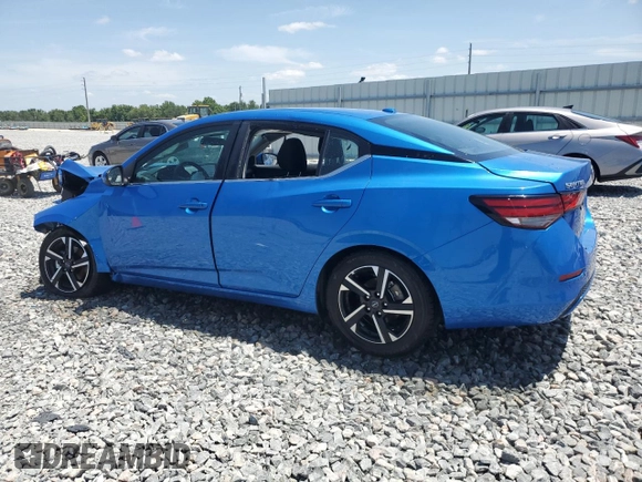2024 Nissan Sentra SV with VIN 3N1AB8CV0RY346589, listed as a Copart auction lot 54516365 with 28,292 mi miles and Salvage Title. Bid and sale history available at carsss.com. Image 2.