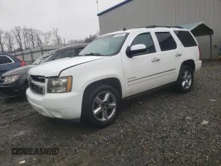 2012 Chevrolet Tahoe LTZ z VIN 1GNSCCE01CR111691, wystawiony jako Copart lot #42318045 z przebiegiem 192 622 mil mil oraz Szkoda całkowita • Salvage title. Historia ofert i sprzedaży dostępna na DreamBid. Obrazek 1.