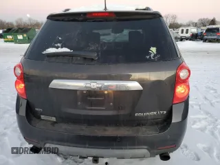 2014 Chevrolet Equinox LTZ with VIN 2GNFLHE34E6250687, listed as a Copart auction lot 87400714 with 136,491 mi miles and Salvage Title. Bid and sale history available at carsss.com. Image 6.