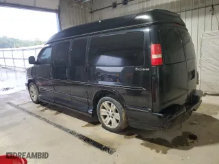 2006 GMC Savana Cargo Van YF7 Upfitter with VIN 1GDFH15T961127209, listed as a Copart auction lot 73216384 with 244,102 mi miles and Salvage Title. Bid and sale history available at carsss.com. Image 2.