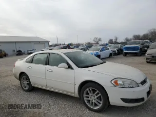 2008 Chevrolet Impala LTZ with VIN 2G1WU583X89176333, listed as a Copart auction lot 43659605 with 298,683 mi miles and Salvage Title. Bid and sale history available at DreamBid. Image 4.