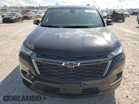2022 Chevrolet Traverse Premier with VIN 1GNERKKWXNJ186552, listed as a Copart auction lot 72372654 with 0 mi miles and Salvage Title. Bid and sale history available at carsss.com. Image 5.