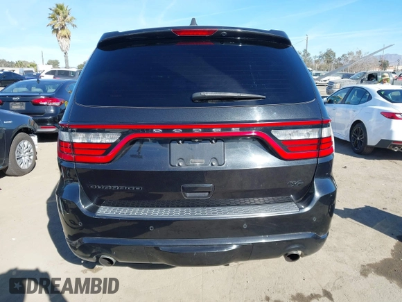 2015 Dodge Durango R/T with VIN 1C4SDHCT5FC937676, listed as a IAAI auction lot 41369508 with 107,075 mi miles and . Bid and sale history available at DreamBid. Image 16.