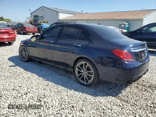 2020 Mercedes-Benz C 43 AMG with VIN 55SWF6EB4LU323896, listed as a Copart auction lot 54006795 with 77,747 mi miles and Salvage Title. Bid and sale history available at carsss.com. Image 2.
