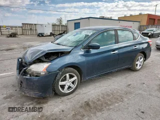 2014 Nissan Sentra SV with VIN 3N1AB7AP7EL653313, listed as a Copart auction lot 59536475 with 126,048 mi miles and Salvage title. Bid and sale history available at DreamBid. Image 1.