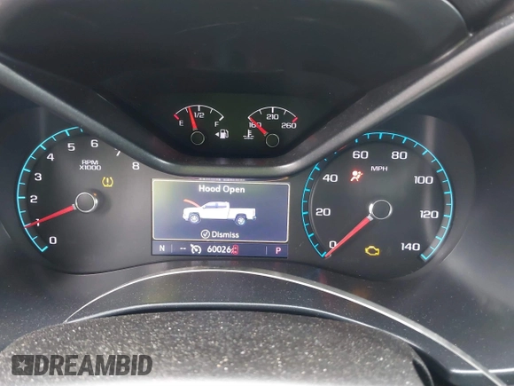 2019 GMC Canyon 4WD Denali with VIN 1GTG6EENXK1321734, listed as a IAAI auction lot 41491402 with 60,026 mi miles. Bid and sale history available at carsss.com. Image 7.