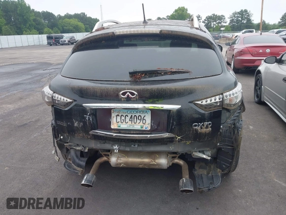 2017 Infiniti QX70 z VIN JN8CS1MU2HM140540, wystawiony jako IAAI lot #42367880 z przebiegiem 109 214 mil mil oraz . Historia ofert i sprzedaży dostępna na DreamBid. Obrazek 16.