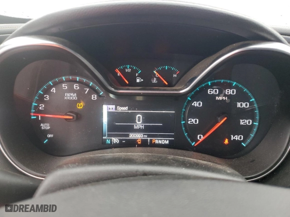 2015 Chevrolet Impala LT with VIN 1G1115SL8FU133072, listed as a Copart auction lot 45015575 with 200,993 mi miles and Salvage Title. Bid and sale history available at carsss.com. Image 9.