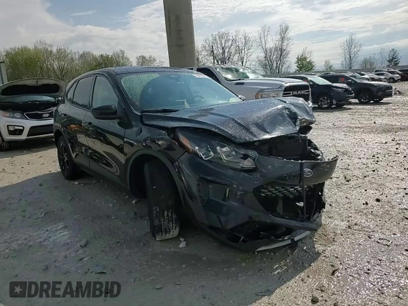 2020 Ford Escape SE Sport Hybrid with VIN 1FMCU9BZ1LUC26946, listed as a Copart auction lot 55405595 with 98,550 mi miles and Non repairable. Bid and sale history available at DreamBid. Image 14.