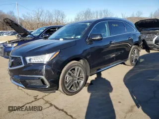 2017 Acura MDX Advance z VIN 5FRYD4H84HB017730, wystawiony jako Copart lot #42157495 z przebiegiem 41 259 mil mil oraz Szkoda całkowita • Salvage title. Historia ofert i sprzedaży dostępna na DreamBid. Obrazek 1.