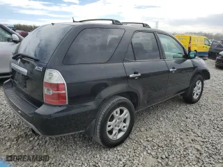2006 Acura MDX Touring w/Navi with VIN 2HNYD188X6H535715, listed as a Copart auction lot 50459645 with 225,760 mi miles and Salvage Title. Bid and sale history available at carsss.com. Image 3.
