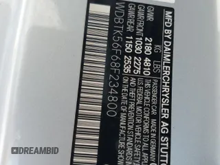 2008 Mercedes-Benz CLK 350 с VIN WDBTK56F68F234800, выставлен на аукционе Copart как лот 58632395 с пробегом Не указан миль и На запчасти • Non repairable. История ставок и продаж доступна на DreamBid. Изображение 12.