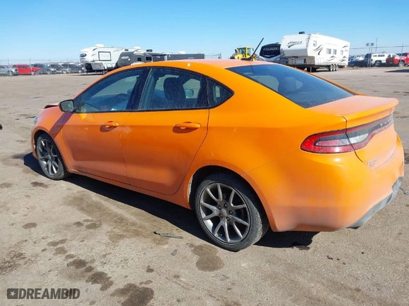 2014 Dodge Dart SXT with VIN 1C3CDFBB3ED671962, listed as a IAAI auction lot 41664130 with 140,787 mi miles. Bid and sale history available at carsss.com. Image 3.