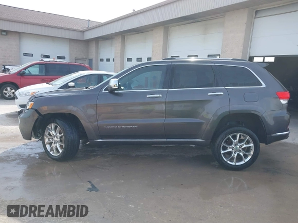 2015 Jeep Grand Cherokee Summit with VIN 1C4RJFJT1FC726330, listed as a IAAI auction lot 41781127 with 138,425 mi miles. Bid and sale history available at carsss.com. Image 14.