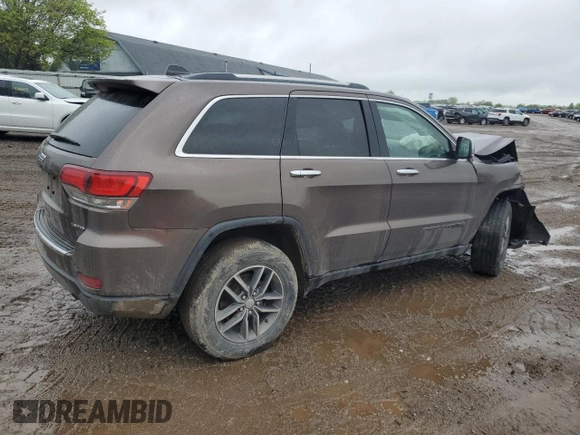 2020 Jeep Grand Cherokee Limited with VIN 1C4RJFBG1LC235141, listed as a Copart auction lot 57813165 with 46,762 mi miles and Non repairable. Bid and sale history available at DreamBid. Image 3.