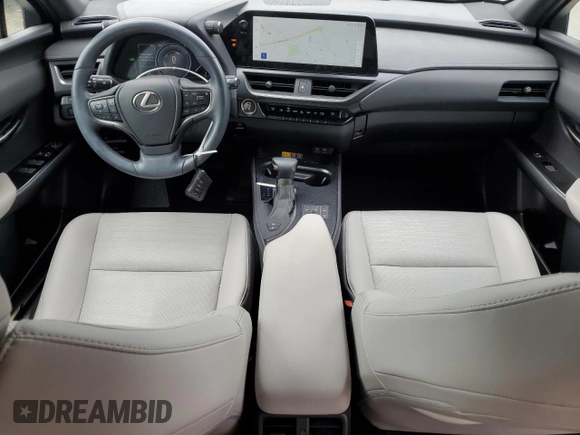 2023 Lexus UX 250h Premium with VIN JTHP9JBH5P2065064, listed as a Copart auction lot 55804155 with 25,204 mi miles and Salvage title. Bid and sale history available at DreamBid. Image 8.