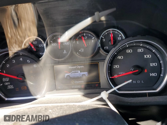 2019 Chevrolet Silverado 1500 LT with VIN 1GCRWCEK8KZ325723, listed as a Copart auction lot 71875894 with 113,332 mi miles and Salvage Title. Bid and sale history available at DreamBid. Image 9.
