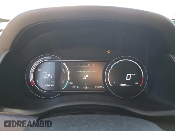 2019 Kia Niro EX Premium with VIN KNDCE3LG4K5021075, listed as a Copart auction lot 43515375 with 135,799 mi miles and Salvage Title. Bid and sale history available at DreamBid. Image 9.
