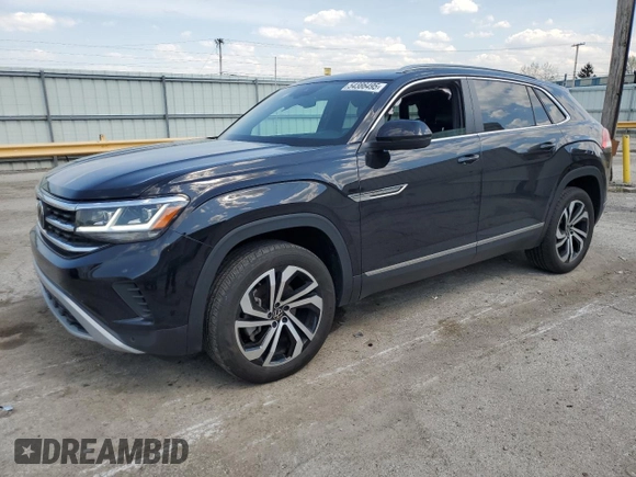 2022 Volkswagen Atlas SEL with VIN 1V2BE2CA4NC206923, listed as a Copart auction lot 54386495 with 73,133 mi miles and Salvage title. Bid and sale history available at DreamBid. Image 1.