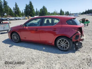 2011 Lexus CT 200h z VIN JTHKD5BH2B2032936, wystawiony jako Copart lot #59354025 z przebiegiem 194 072 mil mil oraz Szkoda całkowita • Salvage title. Historia ofert i sprzedaży dostępna na DreamBid. Obrazek 2.
