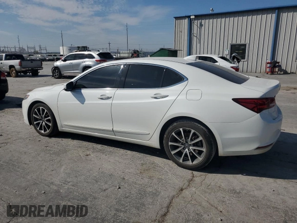2017 Acura TLX V6 w/Technology Pkg with VIN 19UUB2F56HA005334, listed as a Copart auction lot 50557105 with 92,952 mi miles and Salvage Title. Bid and sale history available at carsss.com. Image 2.