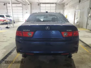 2006 Acura TSX with VIN JH4CL96886C020573, listed as a Copart auction lot 63776675 with 232,448 mi miles and Salvage title. Bid and sale history available at DreamBid. Image 6.