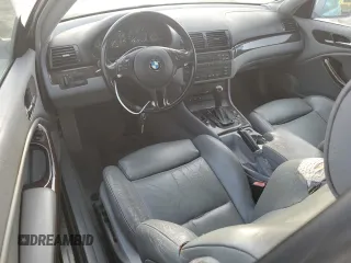 2002 BMW 3 Series 325Ci with VIN WBABN33452PG59471, listed as a Copart auction lot 43534095 with 178,181 mi miles and Salvage title. Bid and sale history available at DreamBid. Image 8.
