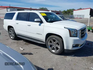 2018 GMC Yukon XL SLT with VIN 1GKS1GKC6JR395874, listed as a IAAI auction lot 41744616 with 189,709 mi miles and . Bid and sale history available at carsss.com. Image 1.