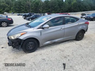 2012 Hyundai Elantra Limited with VIN KMHDH4AE2CU266057, listed as a Copart auction lot 62965195 with Not provided miles and Clean title. Bid and sale history available at DreamBid. Image 1.