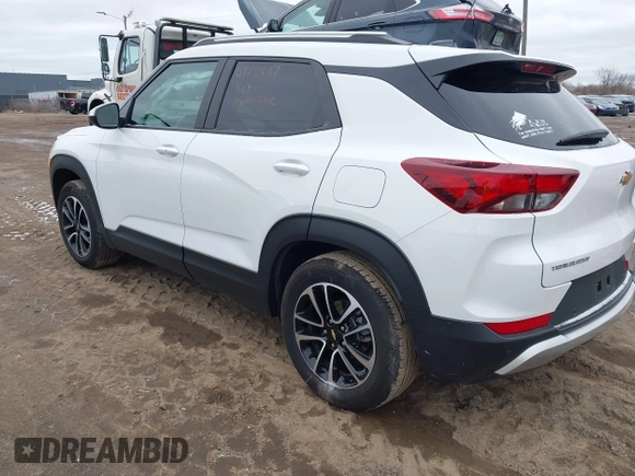 2024 Chevrolet TrailBlazer LT with VIN KL79MPSL4RB151529, listed as a IAAI auction lot 41730837 with 11,631 mi miles and . Bid and sale history available at DreamBid. Image 3.