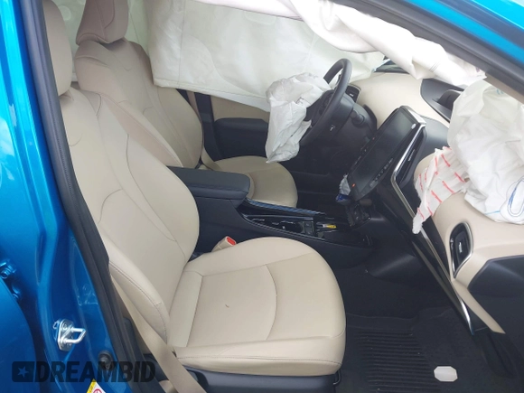 2022 Toyota Prius L Eco with VIN JTDKAMFU5N3165006, listed as a IAAI auction lot 41753470 with 33,567 mi miles and . Bid and sale history available at DreamBid. Image 5.